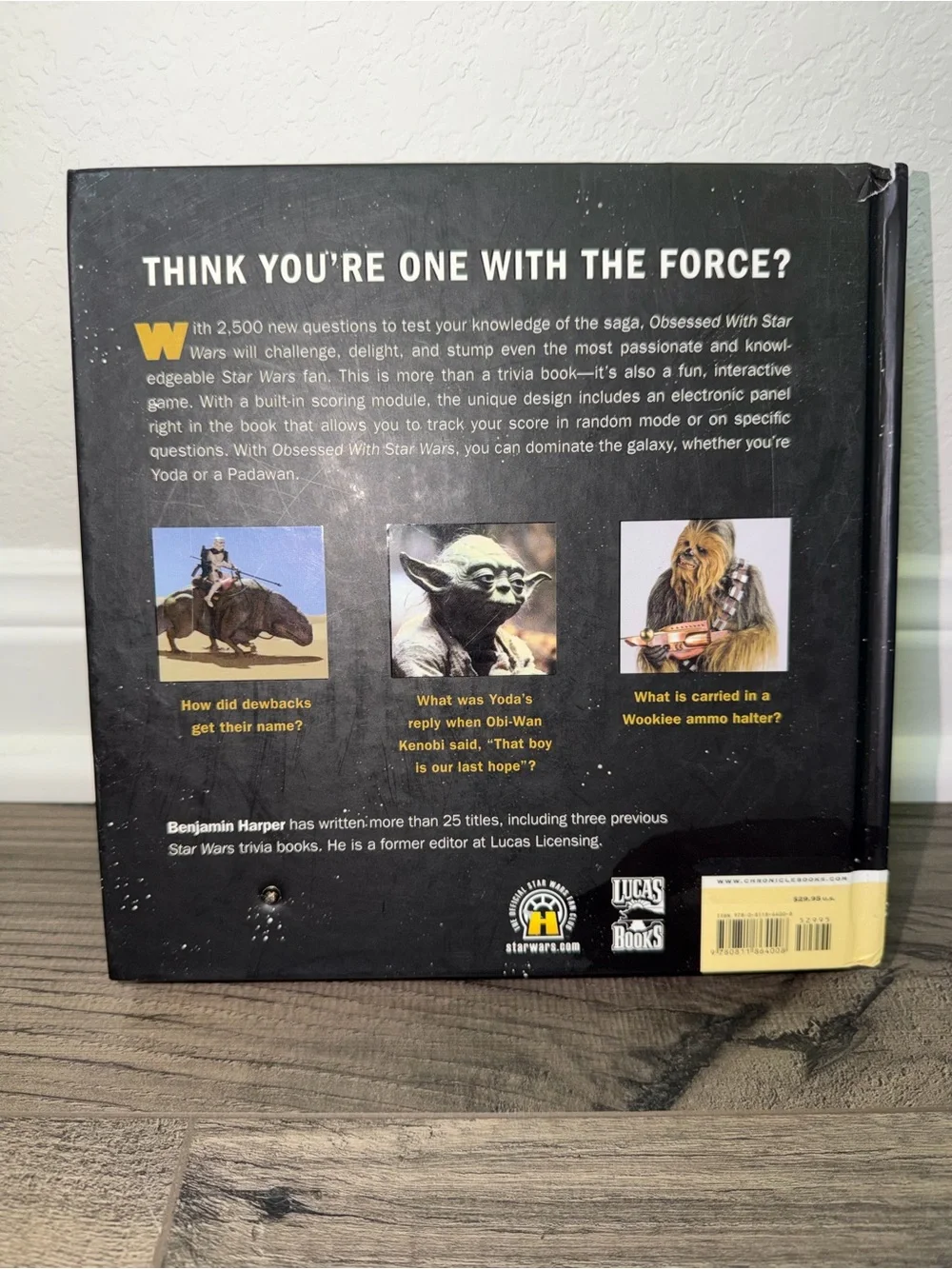 Star Wars hardcover quiz